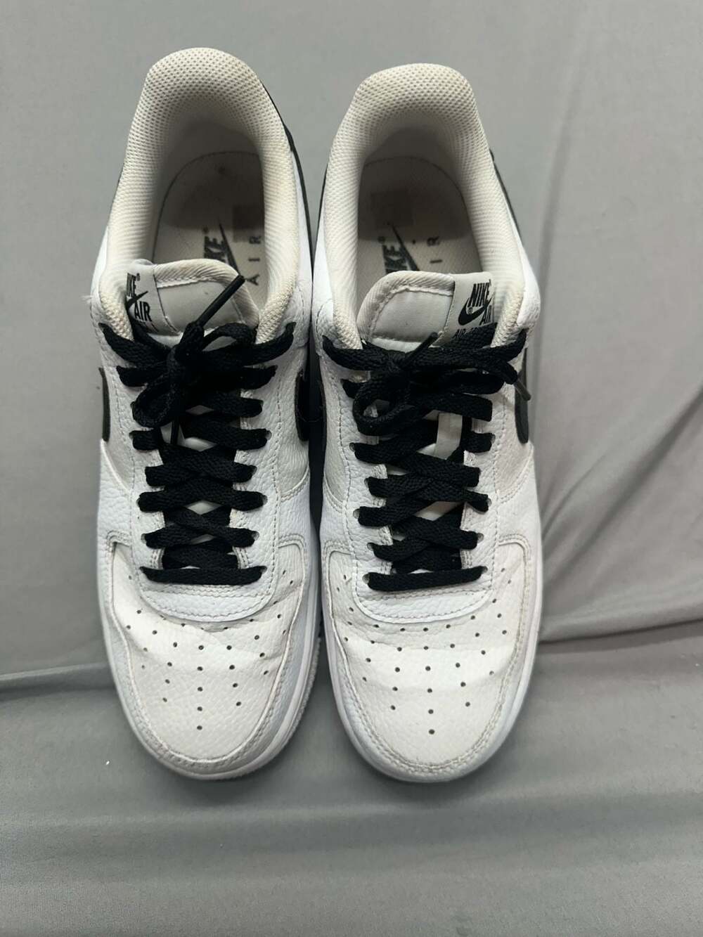Nike Air Force 1 '07 White and Black Sneakers